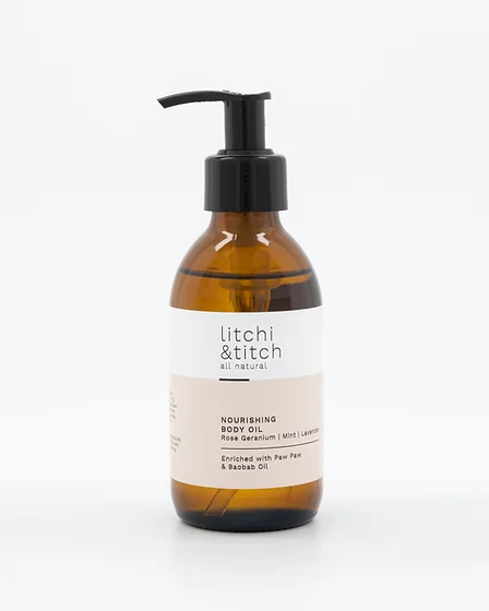 Nourishing Body Oil - Rose Geranium | Mint | Lavendar